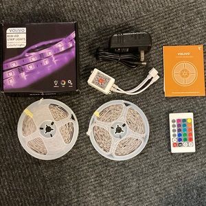 65.6ft WiFi LED Strip Lights,VOLIVO Smart LED Light Strip New with box.